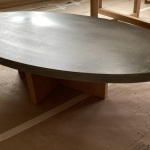 mesa tapa cemento pulido